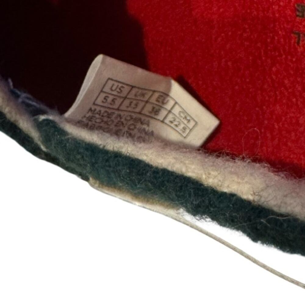 TOMS Classic Alpargata Flats Size 5.5 NWT Green Tree Print Canvas Slip On - Picture 6 of 6